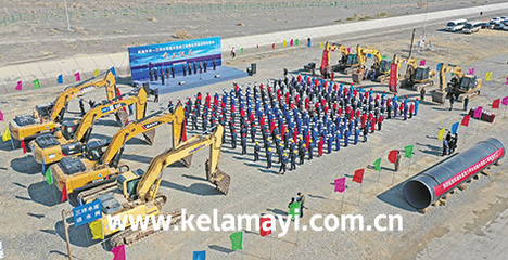 投资500万元以上61个项目集中开工 输水管道工程施工服务迎热潮